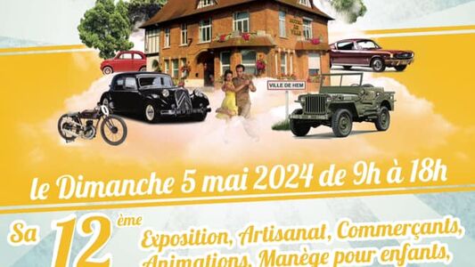 12ème exposition de véhicules anciens de plus de 30 ans