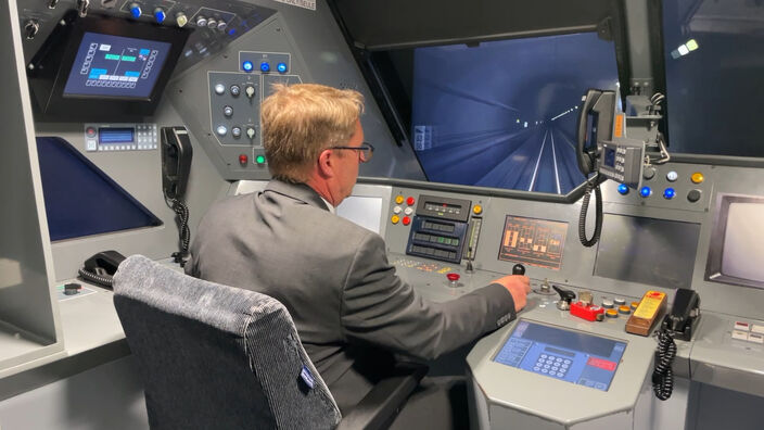 Tunnel sous la Manche : un simulateur pour former les conducteurs de trains