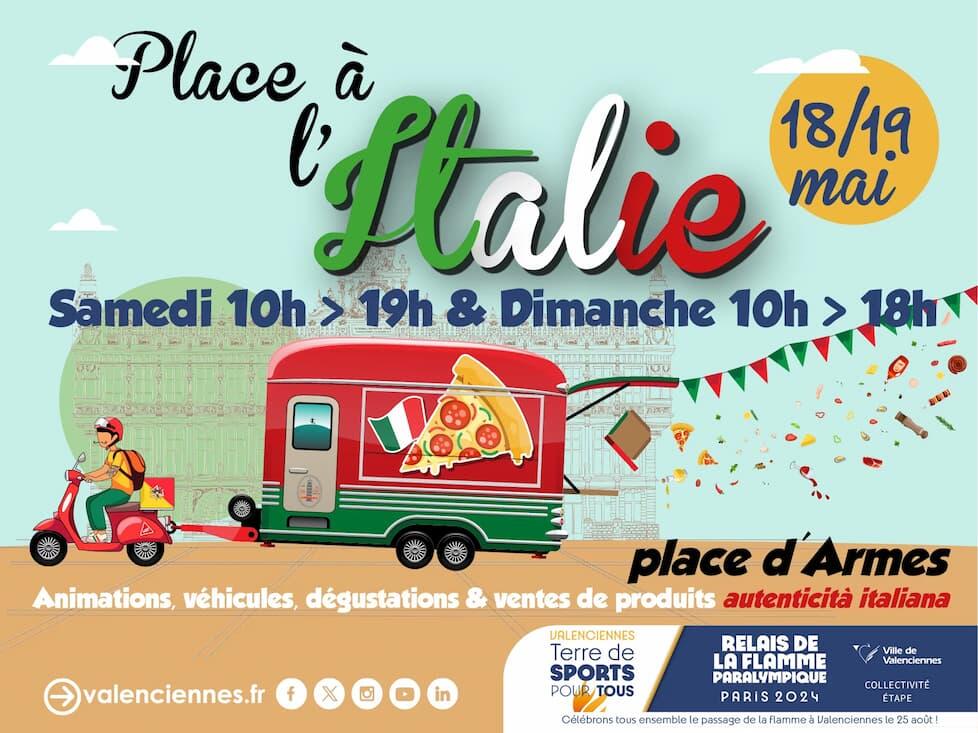 Le programme de "Place à l'Italie"