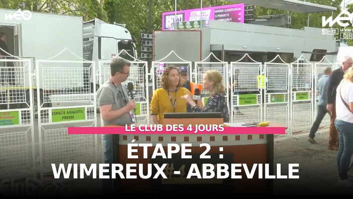 Le club des 4 Jours | 2e étape : Wimereux - Abbeville