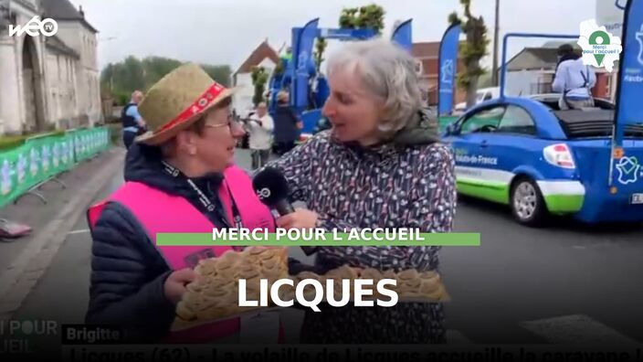 Licques (62) - La volaille de Licques accueille la caravane !