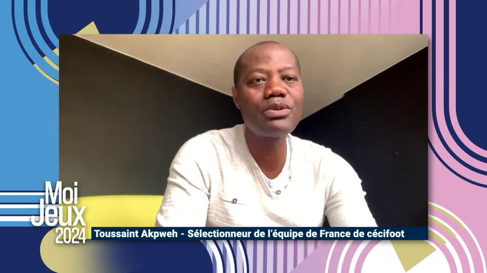 "Moi Jeux..." avec Toussaint Akpweh, sélectionneur de l'équipe de France cécifoot