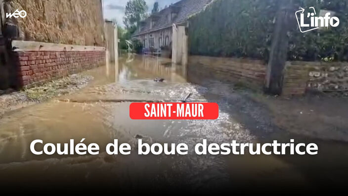 Une coulée de boue destructrice dans l'Oise