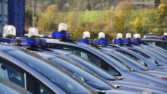 Opération policière sur la place des Héros à Arras