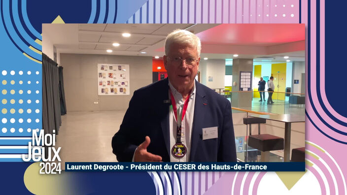 "Moi Jeux..." avec Laurent Degroote, président du CESER des Hauts-de-France