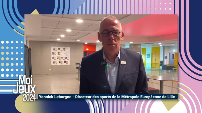 "Moi Jeux..." avec Yannick Leborgne, directeur des sports de la Métropole Européenne de Lille
