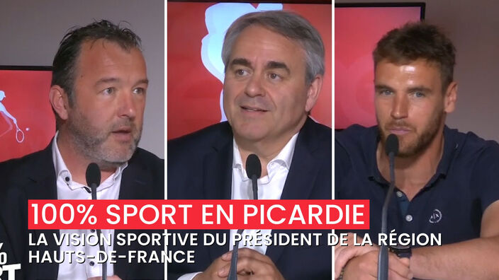 100% sport en Picardie : "La vision sportive du président de la Région Hauts-de-France"