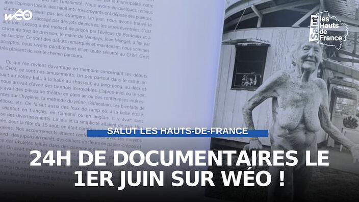 Le samedi 1er juin 24 heures de documentaires sur Wéo !