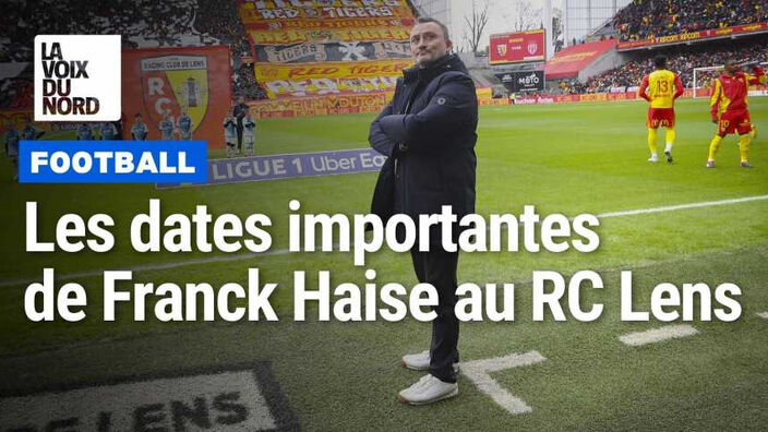 Franck Haise quitte le RC Lens pour Nice, ses dates importantes avec les Sang et Or