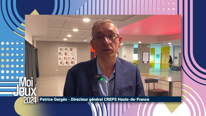 "Moi Jeux..." avec Patrice Gergés, directeur général CREPS Hauts-de-France