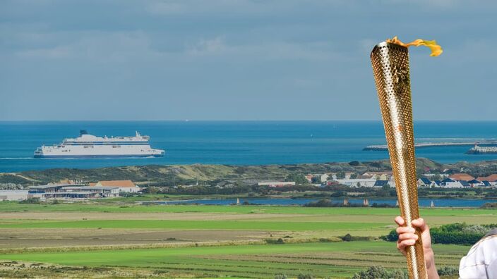 Le passage de la flamme olympique dans le Pas-de-Calais