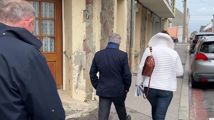 Législatives anticipées : Xavier Bertrand (LR) à Berck-sur-Mer soutient la candidate Clemence Lambert