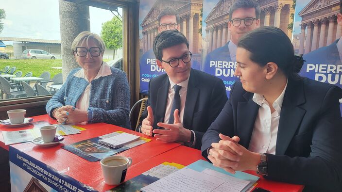 Le député Pierre-Henri Dumont lance sa campagne pour les Législatives à Calais