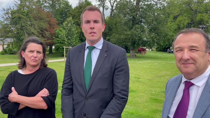 Marc de Fleurian (RN) présente sa suppléante