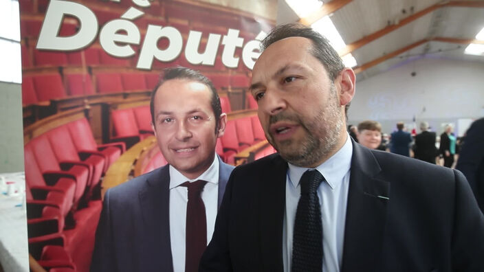 Réunion publique du député RN Sébastien Chenu à Noyelles-sur-Selle