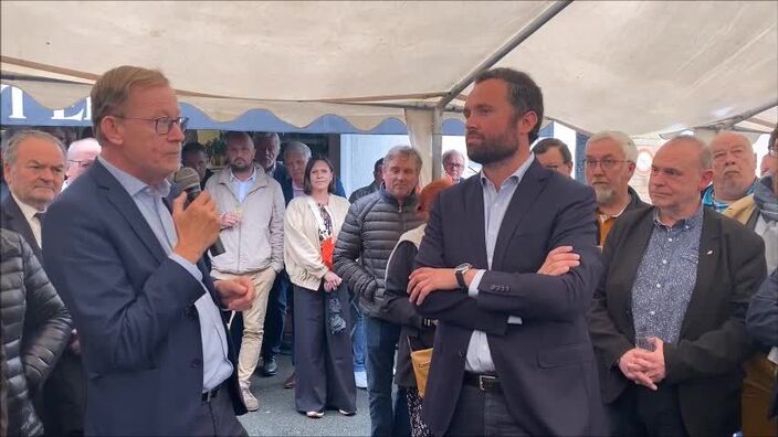 Législatives en Flandre : le duo Bataille-Belleval lance sa campagne