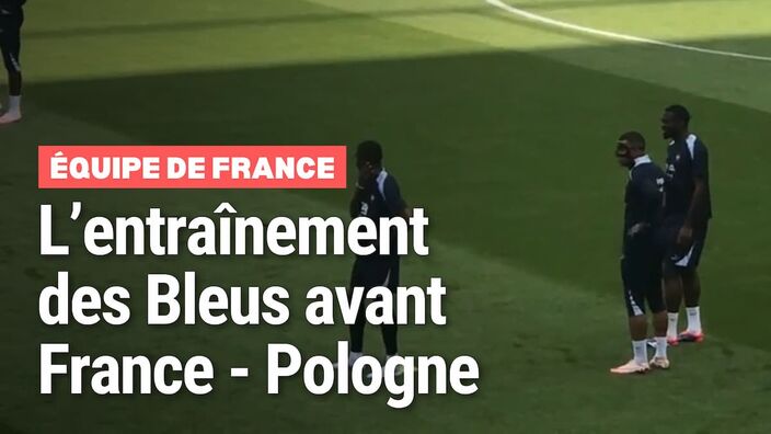 Paderborn : à l'entraînement des Bleus avant d'affronter la Pologne