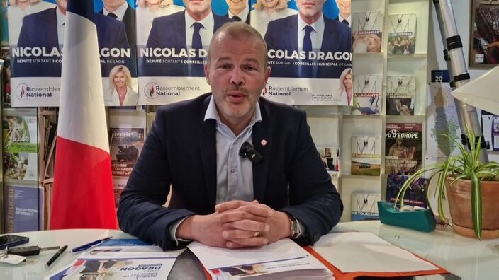 Nicolas Dragon (RN), 1re circonscription de l'Aisne