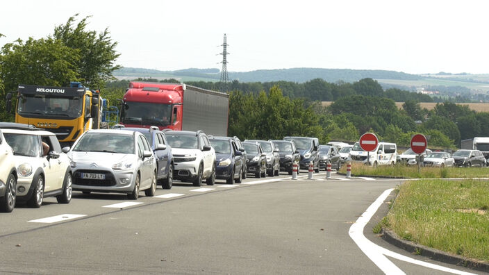 L'A16 fermée entre Amiens et Abbeville