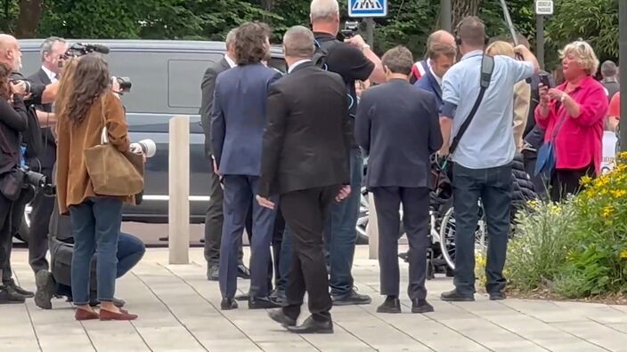 Emmanuel Macron a voté au Touquet ce dimanche 30 juin