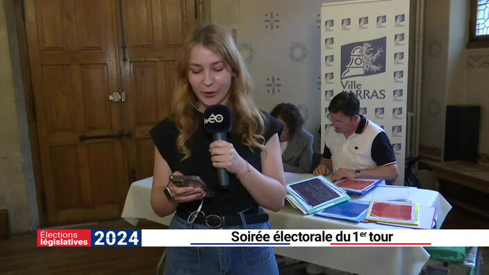 1er tour des élections législatives : ambiance au QG de Agnès Pannier-Runacher
