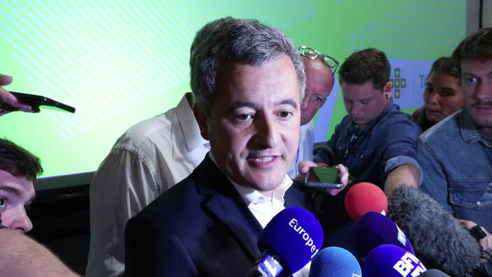 Gérald Darmanin arrive en tête dans la 10e circonscription du Nord