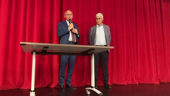 Paul Christophe (Ensemble) réagit aux résultats du premier tour des élections législatives anticipées