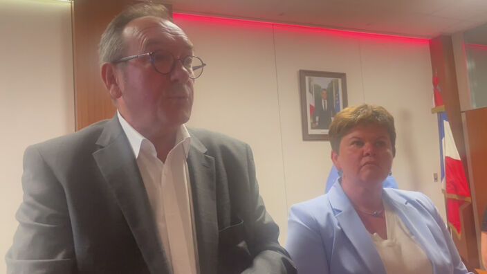 Alain Bavay (PS) réagit après sa défaite dans la 12e circonscription du Pas-de-Calais