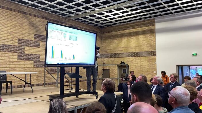 Legislatives. 8e circonscription : les resultats sont annoncés au QG de Bertrand Petit