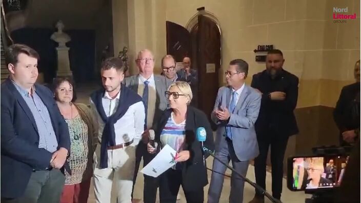 La proclamation des résultats du premier tour des Législatives 2024 à Calais