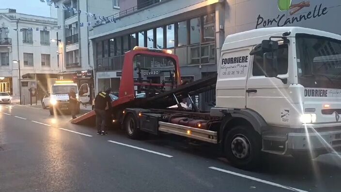 Boulogne : les voitures embarquées à la fourrière avant le passage de la flamme olympique