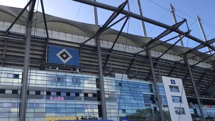 Euro 2024 : dans le Volksparkstadion de Hambourg avant France - Portugal