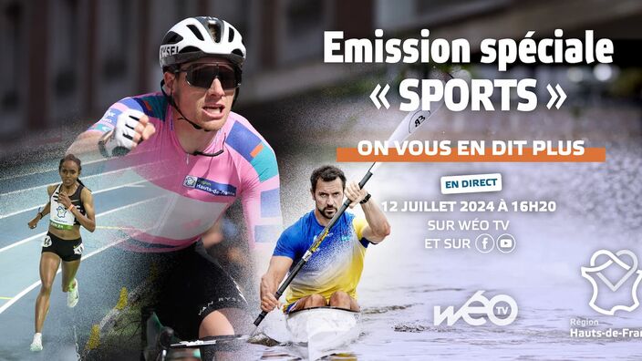 "Sportez-vous bien" en direct sur Wéo, ce vendredi 12 juillet 2024, à 16h20.