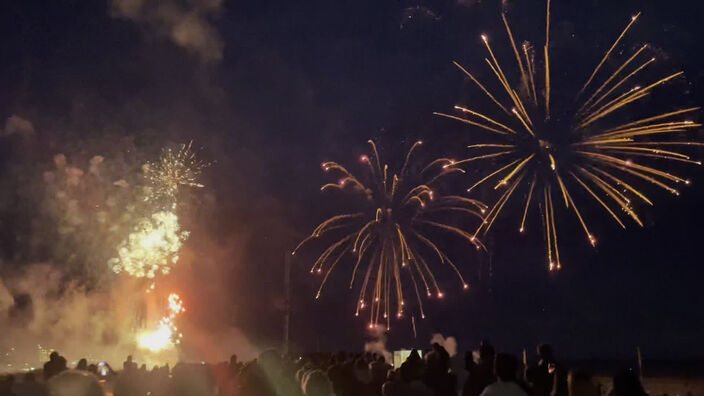Retour en images sur le feu d'artifice du 13 juillet au Touquet