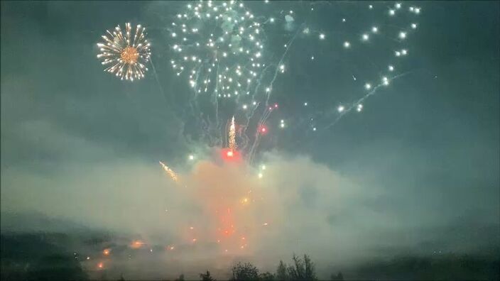 Arras : un hymne aux valeurs du sport pour le feu d'artifice