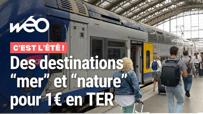 Le TER à 1€ : profiter des vacances dans la région !