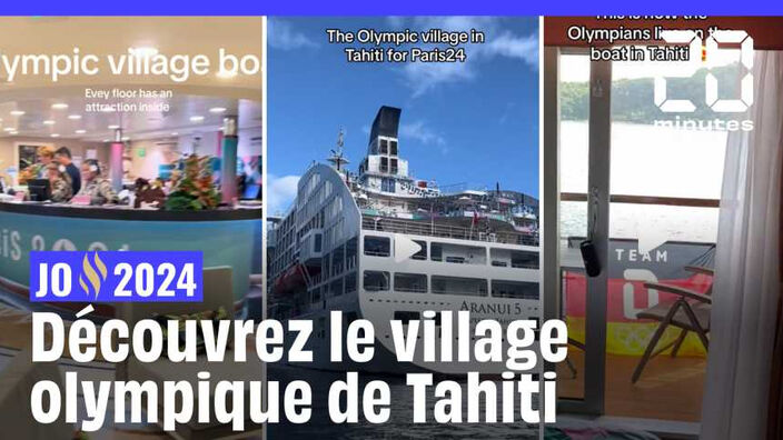 JO 2024 : Les athlètes nous font visiter le village olympique de Tahiti