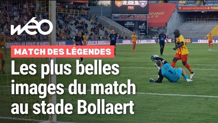Match des Légendes : revivez la soirée exceptionnelle au stade Bollaert 
