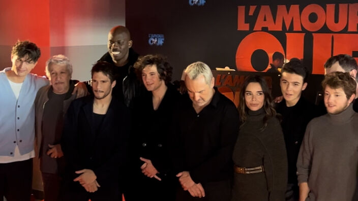 L’Amour Ouf : Gilles Lelouche, François Civil, Adèle Exarchopoulos au Kinépolis de Lomme