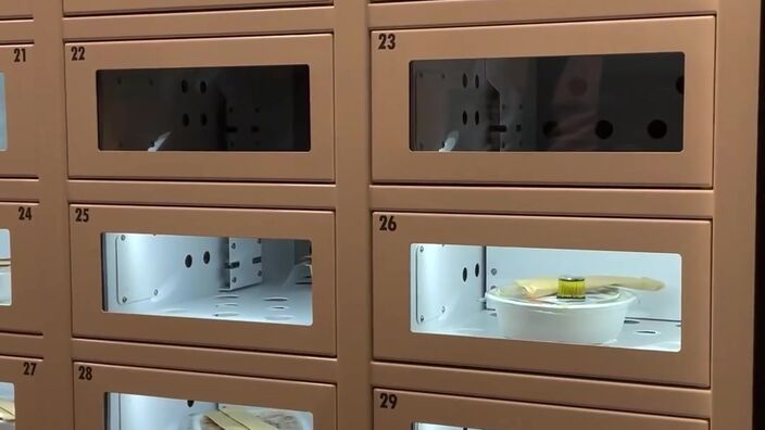 CROUS de Lille : de nouveaux casiers avec des repas frais à petits prix