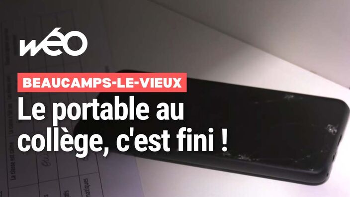 Pause numérique : fini les téléphones au collège de Beaucamps-le-Vieux