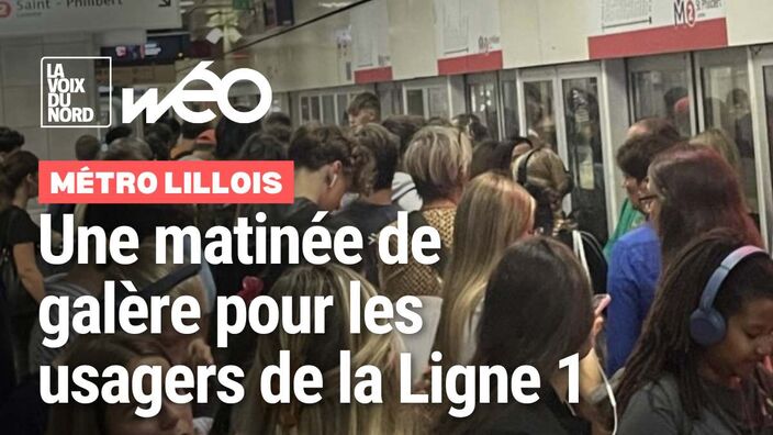 Panne du métro lillois : grosse pagaille encore ce mardi matin