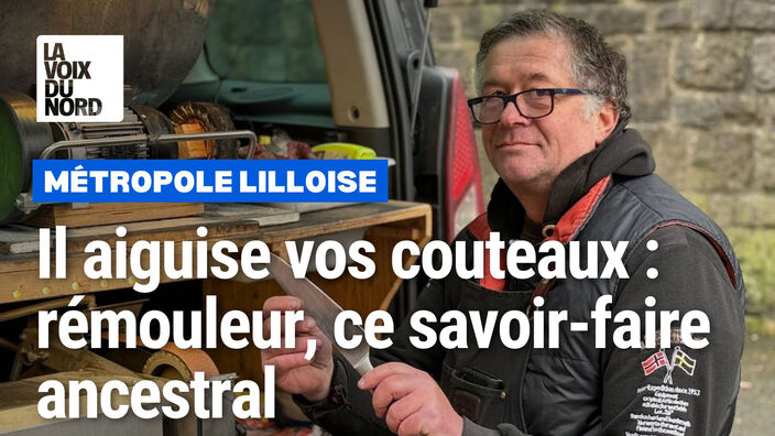 Il aiguise vos couteaux : rémouleur, ce savoir-faire ancestral