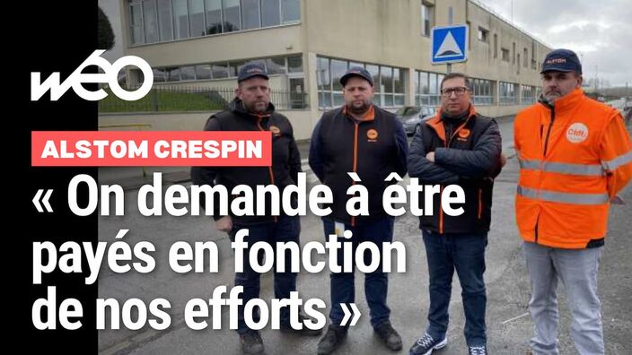 Débrayage chez Alstom Crespin : « On demande à être payés en fonction de nos efforts »