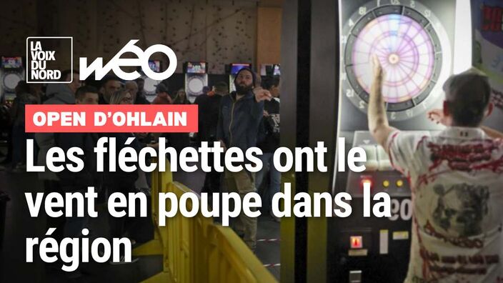 L’Open de fléchettes des Hauts-de-France cartonne et rassemble 1200 participants au parc d'Olhain