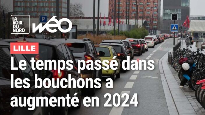 Bouchons autour de Lille : le temps perdu sur la route a augmenté en 2024