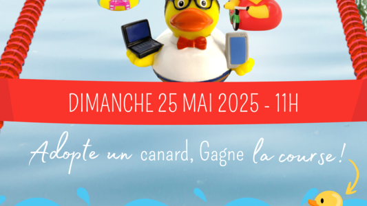 Course de canards - 25 mai 2025 / La Madeleine / Lutte contre l'illectronisme