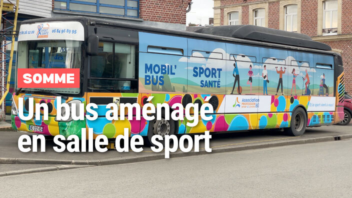 Somme : un bus aménagé en salle de sport