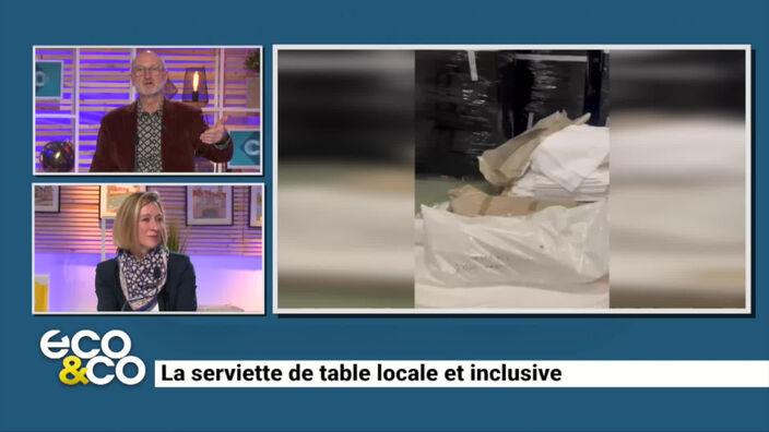 La serviette de table locale et inclusive