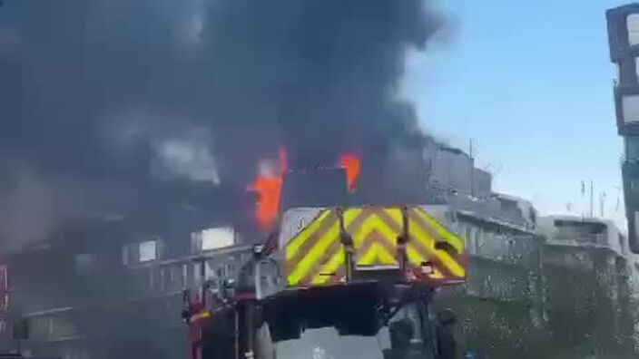 Violent incendie à Lille dans un immeuble